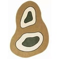 thumbnail image 3 of Irregular Shape Multicolor Handmade Wool Rug Custom Hand-Tufted Area Rugs For Bed Room, 3 of 5