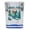 Blue, variant on Angel Fire New Mexico Vintage Design Souvenir 2 oz Square Shot Glass – Red