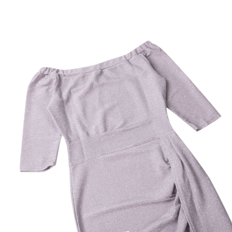 knee length split dress Sweetheart Neckline Split Knee Length Dress In Green | FS Collection