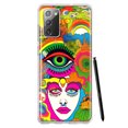 thumbnail image 1 of MUNDAZE Samsung Galaxy Note 20 Shockproof Clear Hybrid Protective Phone Case Neon Rainbow Psychedelic Trippy Hippie Daydream, 1 of 5