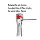 thumbnail image 5 of 69785 Quemador de parrilla de 18 pulgadas compatible con Spirit I y II Serie 200 Spirit E-210 E-220 con Up Fron, 5 of 5