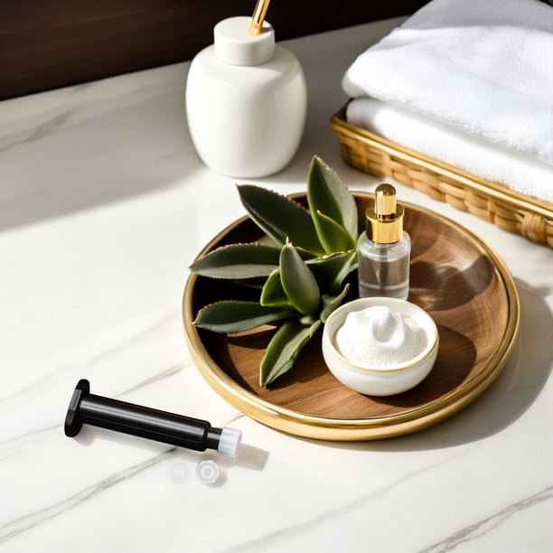 unbranded 100Ud Tapones Transparentes Para Jeringa Con Cierre Luer Lock Seguro Para Uso Doméstico
