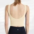 thumbnail image 6 of WAYUTE Women's Bras Front Closure Solid Color Loose Stretch Tank Bra Racerback Plus Size Unlined Underwire Full Coverage Underwear, 6 of 6