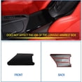 thumbnail image 4 of TINKI Armrest Box Panel Cover Compatible with Chevrolet Corvette C8 2020-2023, ABS Center Console Armrest Container Storage Tray Protection Cover, 4 of 12