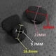 thumbnail image 3 of 24pack Mini Foam Windscreen Lapel Headset Microphone Sponge Mini Foam Cover Protection For Lavalier, 3 of 5