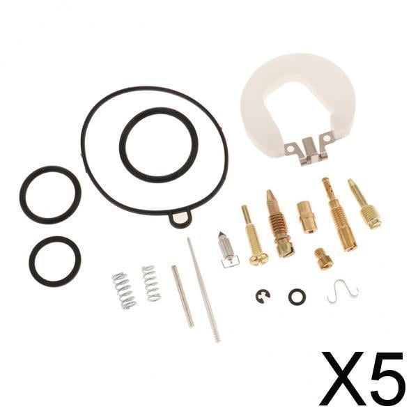 Colaxi 5x Carburetor Carb Rebuild for 50cc 70cc 90cc 110cc ATV Dirt Bike with Seat 5 Pcs