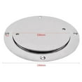 thumbnail image 2 of 1PCS Boat 316 Stainless Steel 4 inch Access Inspection Deck Plate Yacht Marine Hatch Cover, 2 of 5
