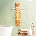 thumbnail image 3 of Toallas de mano Hawgiman Cute Cat de secado rápido para baño y cocina, 3 of 8