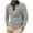 Dark Gray, variant on Jalioing Quarter Zip Casual Shirts for Men Long Sleeve Collared Dressy Tops Business Fashion Golf Shirts with Pocket