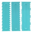 thumbnail image 3 of SPRING PARK Cake Decorating Comb Icing Fondant Spatulas Smoother Scraper Pastry Baking Tools, 3 of 7