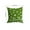 A, variant on PEONAVET St Patricks Day Decor-18×18 Pillow Cover,Green Shamrock Linen Pillow Case Spring Irish Cushion Cover for Couch Sofa Home Decor