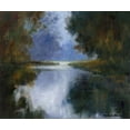 thumbnail image 2 of Chenault, Barbara 17x15 Black Ornate Wood Framed with Double Matting Museum Art Print Titled - Morning Mist, 2 of 4