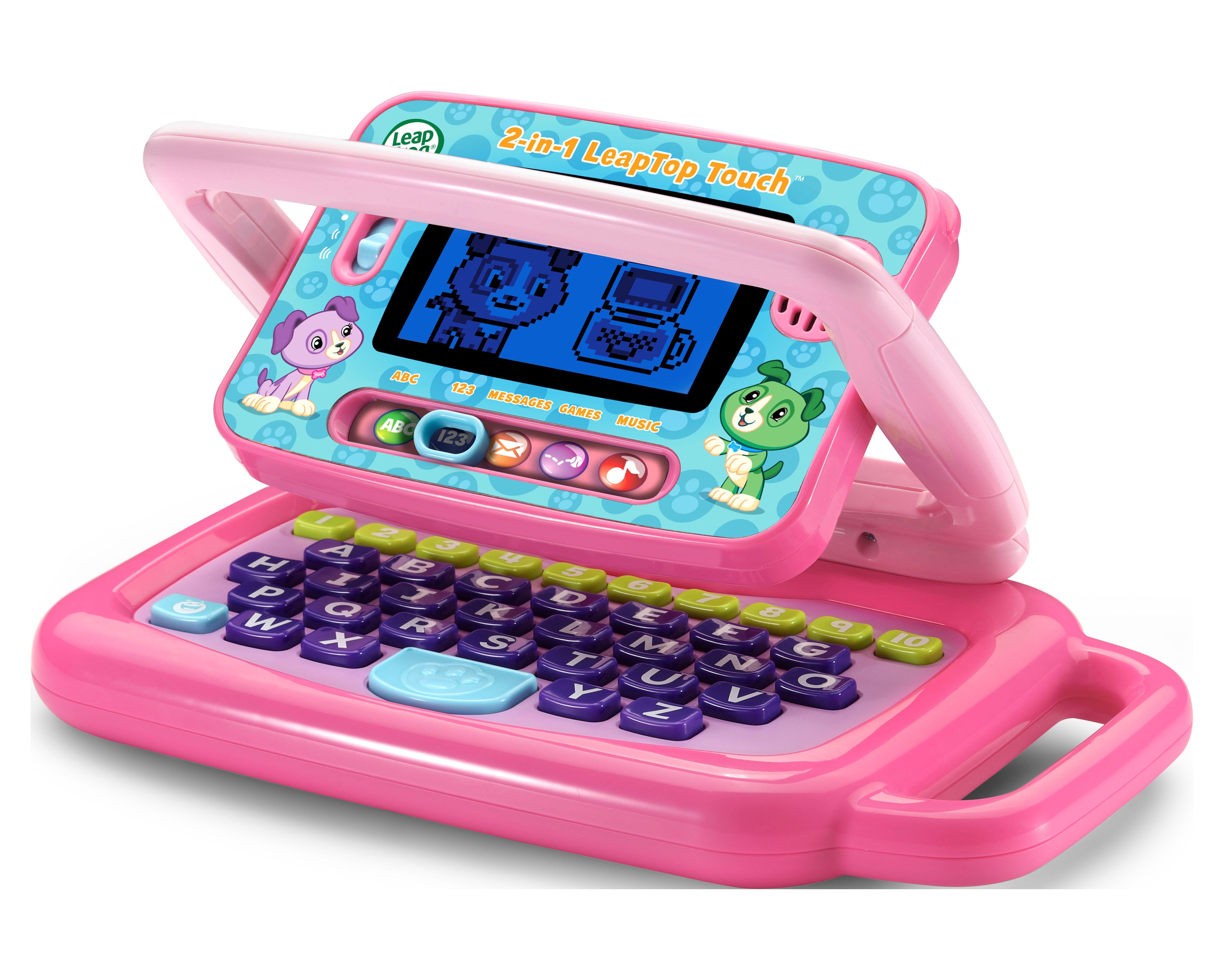 LeapFrog 2-in-1 LeapTop Touch for Toddlers, Electronic Learning System, Teaches Letters, Numbers - image 8 of 12
