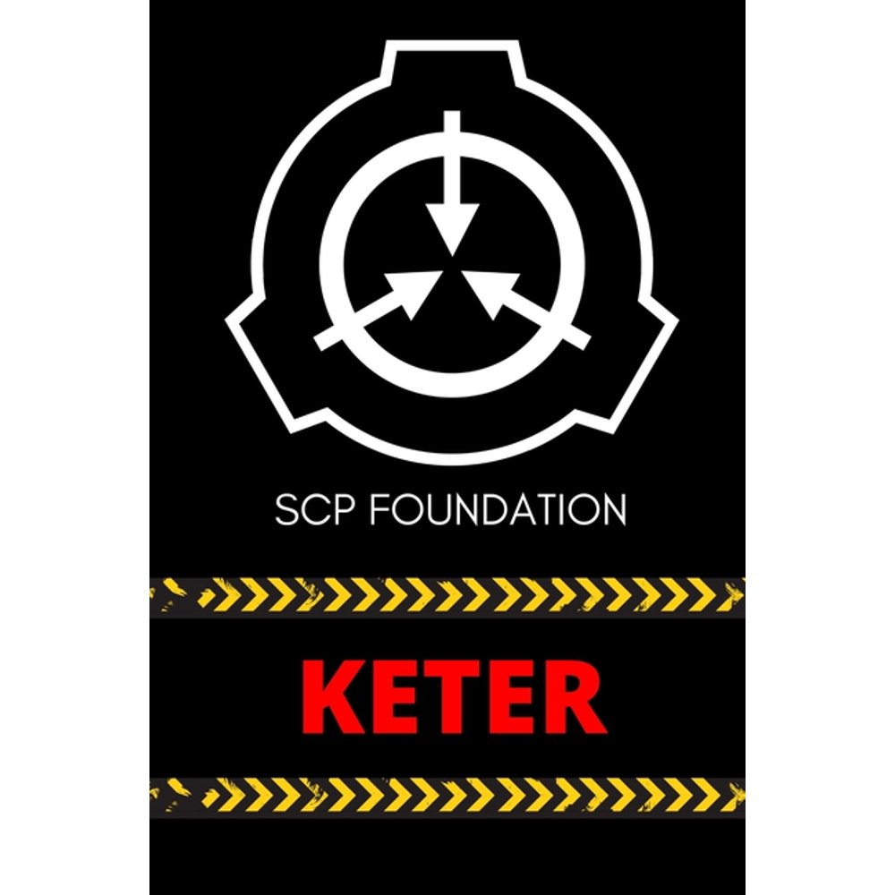 SCP Foundation KETER Notebook Collegeruled notebook for scp