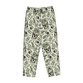 thumbnail image 4 of Balery Skull with Cash print Women's Pajama Pants,Ultra Lightweight Pjs,Lounge Pant-Small, 4 of 9