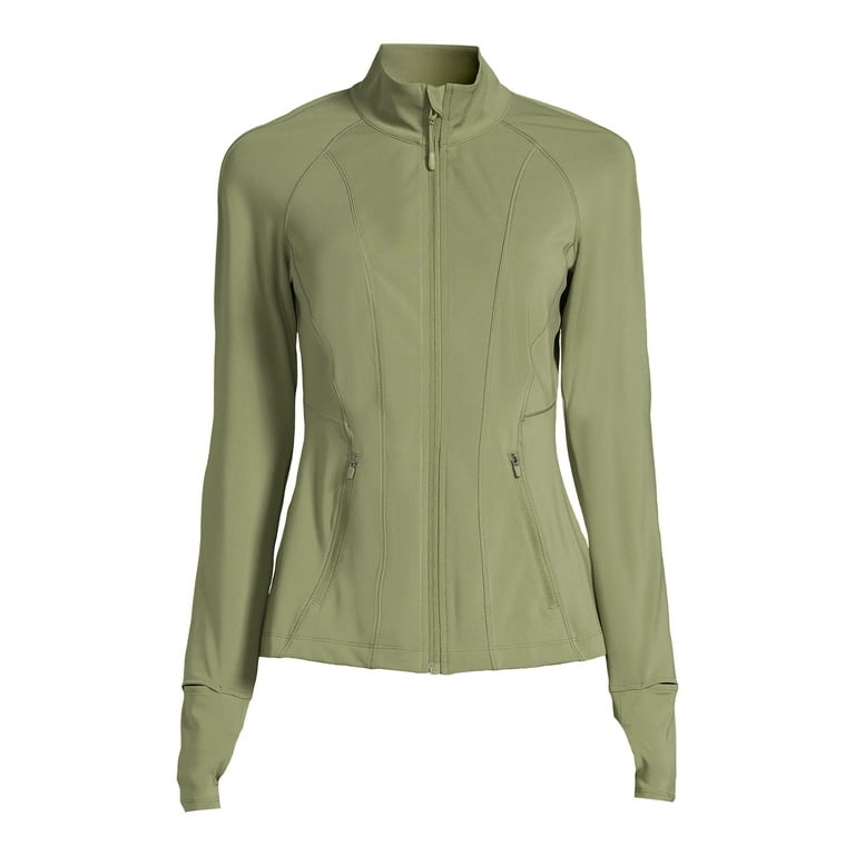 Soft 1X Athletic Jacket Full Zip All In Motion Women's Activewear Girl  Power NEW - Helia Beer Co