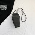 thumbnail image 5 of Moontgen Women Coffin Satchel Bag Cartoon Pu Leather Halloween Sling Purse (Style 6), 5 of 9