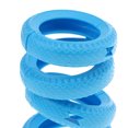 thumbnail image 3 of 2 Pieza Juguetes de Neumático Hámster Complimentos Mascota Color Brillante Ecológico Duradero - Azul Zulema Hamster Tyre Drill Toys, 3 of 8
