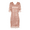 Rose Gold, variant on PrettyGuide Women's Flapper Dresses Tiered Long Fringed Sequin 1920s Great Gatsby Cocktail Dress with Sleeves
