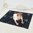 thumbnail image 2 of Black Butterfly Pattern Blanket,Comfortable Soft Flannel Throw Blanket,All Season,Warm Lightweight Blankets for Sofa Bed Couch Living Room Chair,30"x40", 2 of 4