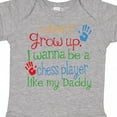 thumbnail image 4 of Inktastic Chess Player Like Daddy Boys or Girls Baby Bodysuit, 4 of 5
