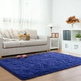 thumbnail image 6 of TWINNIS Super Soft Fluffy Carpets Shaggy Area Rugs for Living Room Bedroom Boys Girls Room,6'x9',Navy Blue, 6 of 6