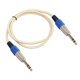 thumbnail image 2 of El cable auxiliar interconecta el cable estéreo  de 6,35 mm para 100cm shamjiam Cable de audio auxiliar, 2 of 9