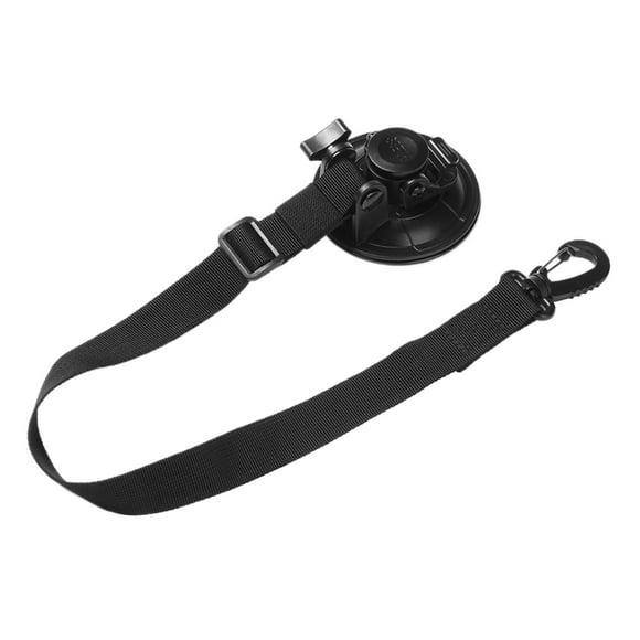 Suction Cup Anchor with Securing Hook Tie Down, Camping Tarp Accessory as Awning, Surfboard Suction Cup Tie Downs