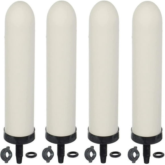 4 Pack Replacement Ceramic Water Filters For Water Filtration System-QIUPING