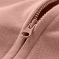 thumbnail image 5 of Ulanda Girls Zip Up Hoodies Teen Fleece Full-Zip Sweatshirts Jacket Casual Fall Hoodie with Pocket (Pink, 13-14 Years), 5 of 7