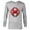 Athletic Heather, variant on Spider-Man: Across the Spider-Verse Miles Symbol Dots - Long Sleeve T-Shirt for Men - Customized-Black