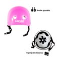 thumbnail image 2 of Casco Para Bicicleta Juvenil Rosa LAVIGA Plástico De Alta Resistencia Ajustable, 2 of 5