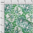 thumbnail image 2 of oneOone Georgette Viscose Green Fabric Abstract Diy Clothing Quilting Fabric Print Fabric By Yard 42 Inch Wide, 2 of 5