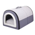 thumbnail image 5 of FITYLE Small Pet Dog House Cat Bed House Removable Kennel Warm for Cat Small Dogs 2 in 1 Puppy Houses Soft Pet Sleeping Bed Pet Bed Gray S, 5 of 10