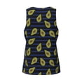 thumbnail image 5 of Fotbe Avocado Pattern Men's Quick Dry Workout Tank Top Gym Muscle Tee Fitness Bodybuilding Sleeveless T Shirt Breathable Workout Shirt-3X-Large, 5 of 9