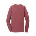 thumbnail image 6 of Port & Co Adult Male Men Plain Long Sleeves T-Shirt Red Rock 2X-Large, 6 of 6