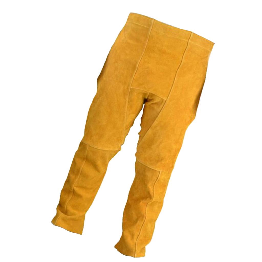 4pcs Thicken Leather Welding Trousers 