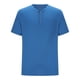 thumbnail image 4 of pstuiky Camisas de manga corta para hombre, Camisa tipo jersey para hombre, de color liso, con botones, manga corta y cuello alto ropa de hombre xxxl, 4 of 6