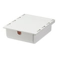 thumbnail image 3 of Raindrops  Organiser Tray Office Storage Drawers Work Desk Table White, 3 of 8