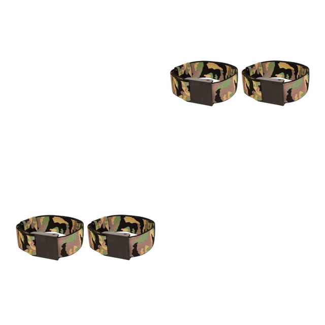 Eigraketly Herramientas de fitness Restricción de culturismo a bandas de alto estiramiento para bandas efectivas para una restricción intensa Verde 60cmx4cm 2Conjunto