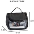 thumbnail image 3 of Deago Hanging Travel Toiletry Bag Waterproof Makeup Cosmetic Bag Travel Organizer for Women and Girls (Black), 3 of 9