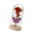 thumbnail image 4 of Regalos de San Valentín para ella Flor preservada Flor romántica de aniversario para rojo, 4 of 9