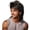 Black, variant on Mullet Wig Brown 80s Men Wig,Punk Rocker Hair Party Daily Halloween Costumes Long Wigs