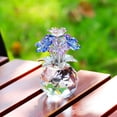 thumbnail image 4 of Ornalrist Colorful K9 Crystal Forget Me Not Flower Figurine, Forget-me-not Gifts for Women, Mom, Friend, Meaningful Remembrance Gifts, Glass Flowers Figurines Collectibles, 4 of 12