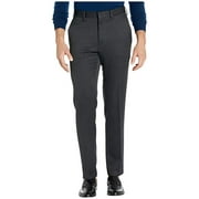 Reaction Kenneth Cole Mens Slim fit Dress Pants 38 / 29 Black Stretch