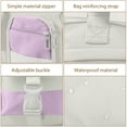 thumbnail image 2 of Gocvo Messenger Bag for School Cute Nylon Handbags with Multiple Pockets Messenger Bag for Women, Beige, 2 of 6