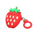 thumbnail image 4 of Portable Cute Cartoon 3D Fruit Series Strawberry Clamshell-Type Earphone Sleeve For 1/2 Rechargeable, 4 of 7