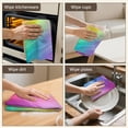 thumbnail image 5 of 6 Pcs Funny Kitchen Towels,Rainbow Tie Dye Swirl Pattern Microfiber Dish Towels,Kitchen Tea Towels,Kitchen Towel Set (18" X 26"), 5 of 7