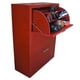 thumbnail image 5 of Hogare Mueble Zapatero Moderno Rojo Mueble Zapatero De Madera, 5 of 8