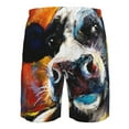 thumbnail image 6 of Naloa Cow Men's Beach Shorts, Surfing shorts, Swim trunks, Quick Dry Swim Trunks for Surfing Beach Fun - Medium, 6 of 9
